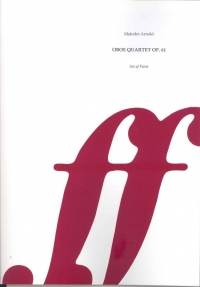 Arnold Oboe Quartet Op61 Set Of Parts Sheet Music Songbook