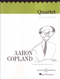 Copland Quartet For Piano & Strings Set Sheet Music Songbook