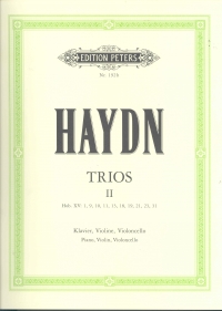 Haydn Trios Vol 2 (pno/violin & Cello) Score & Pts Sheet Music Songbook