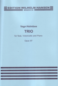 Holmboe Trio Op 97 Flute/violincello/pf Parts Sheet Music Songbook