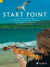 Maxwell Davies Start Point String Ensemble Sheet Music Songbook