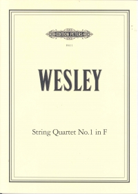 Wesley Quartet No 1 F (g Finzi) Parts Sheet Music Songbook