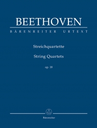 Beethoven String Quartets Op18 Study Score Sheet Music Songbook
