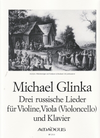 Glinka Three Russian Dances/songs Sheet Music Songbook