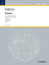Fibich Poeme Op39 Birtel Piano Trio Sc/pts Sheet Music Songbook