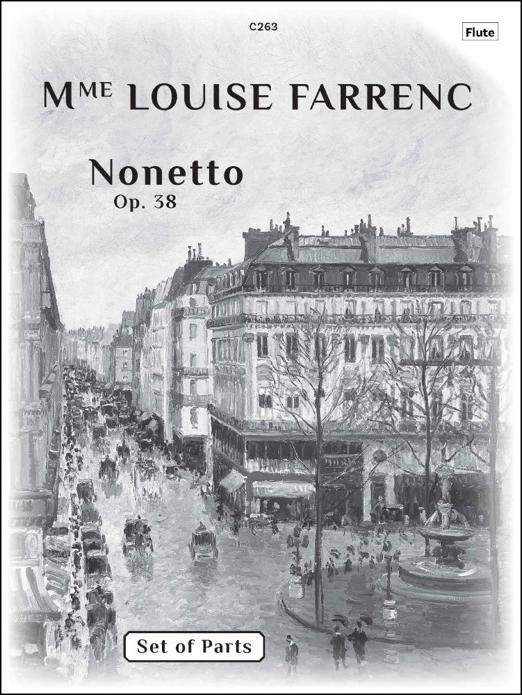 Farrenc Nonetto Op38 Wind & Strings Parts Sheet Music Songbook