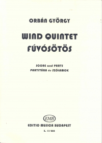 Orban Wind Quintet Score & Parts Sheet Music Songbook