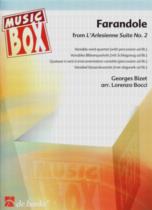 Bizet Farandole Wind Quartet Music Box Sheet Music Songbook