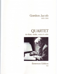 Jacob Quartet Flute & String Quartet Sc/pts Sheet Music Songbook