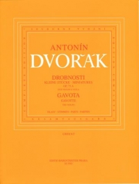 Dvorak Miniatures Op75a & Gavotte Strings Sheet Music Songbook
