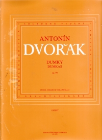 Dvorak Piano Trio No 4 E Minor Op 90 Dumky Parts Sheet Music Songbook