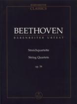 Beethoven String Quartets Op59 Nos 1-3 Study Sc Sheet Music Songbook