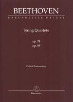 Beethoven String Quartets Op74 & 95 Del Mar Score Sheet Music Songbook
