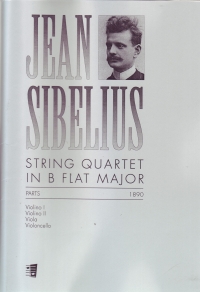 Sibelius String Quartet Bb Op4 Parts Sheet Music Songbook