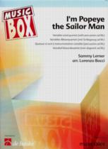 Im Popeye The Sailor Man Wind Quartet Music Box Sheet Music Songbook