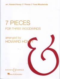 7 Pieces For 3 Woodwinds Hovey Fl/ob/cl Sheet Music Songbook
