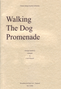 Gershwin Walking The Dog Promenade Quartet Parts Sheet Music Songbook