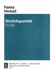 Hensel String Quartet In Eb Major Set Of Parts Sheet Music Songbook