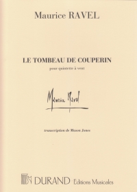 Ravel Le Tombeau De Couperin Wind Quintet Score Sheet Music Songbook