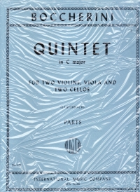 Boccherini Quintet C Lauterbach Inc 2 Cellos Sheet Music Songbook