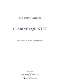 Carter Clarinet Quintet Score & Parts Sheet Music Songbook