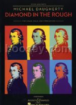 Daugherty Diamond In The Rough Mixed Ensemble Sheet Music Songbook