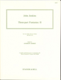 Jenkins Three Part Fantasias Set 2 String Parts Sheet Music Songbook