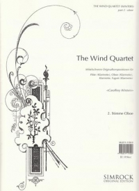 Winters Wind Quartet Oboe 2 Part Sheet Music Songbook
