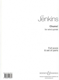 Jenkins Chums Wind Quintet Full Score & Parts Sheet Music Songbook