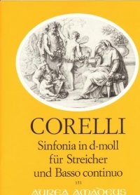 Corelli Sinfonia Dm Strings/bc Sheet Music Songbook
