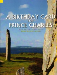 Birthday Card For Prince Charles String Quintet Sheet Music Songbook