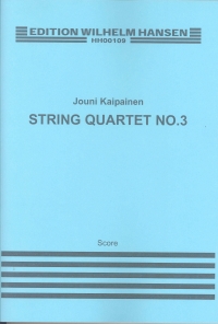 Kaipainen String Quartet No 3 Score Sheet Music Songbook