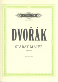 Dvorak Stabat Mater Op 58 Cello Part Sheet Music Songbook