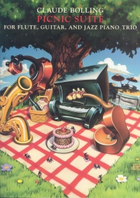 Bolling Picnic Suite Fl/gtr/jazz Piano Trio Sc/pts Sheet Music Songbook