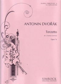 Dvorak Terzetto Op74 2 Violins & Viola Sheet Music Songbook