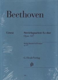 Beethoven String Quartet Eb Op127 Set Of Parts Sheet Music Songbook