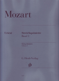 Mozart String Quintets I Set Of Parts Sheet Music Songbook