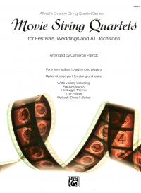Movie String Quartets Cello Sheet Music Songbook