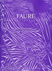 Faure Piano Trio Op120 Score & Parts Sheet Music Songbook