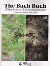 Bach Buch 18 Transcriptions For Chamber Winds Sheet Music Songbook