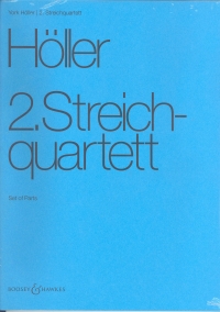Holler 2.streichquartett Set Of Parts Sheet Music Songbook
