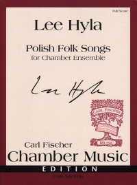Hyla Polish Folk Songs Chamber Ensemble Full Score Sheet Music Songbook