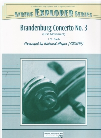 Bach Brandenburg Concert No3 String Explorer Ser Sheet Music Songbook