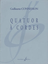 Connesson Quatuor A Cordes Sc/pts Sheet Music Songbook