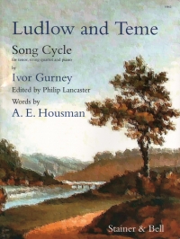 Gurney Ludlow & Teme Tenor String Quartet Piano Sc Sheet Music Songbook