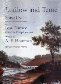 Gurney Ludlow & Teme Set Of String Parts Sheet Music Songbook