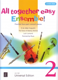 All Together Easy Ensemble 2 Rae Flexible 4 Part Sheet Music Songbook