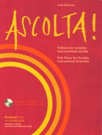 Genannt Ascolta Variable Instrumental Ensemble +cd Sheet Music Songbook