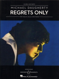 Daugherty Regrets Only Trio Score & Parts Sheet Music Songbook