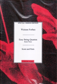 Easy String Quartets Book 3 Forbes Score & Parts Sheet Music Songbook